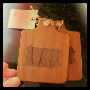 Coasters Teak Wood Pennsylvania